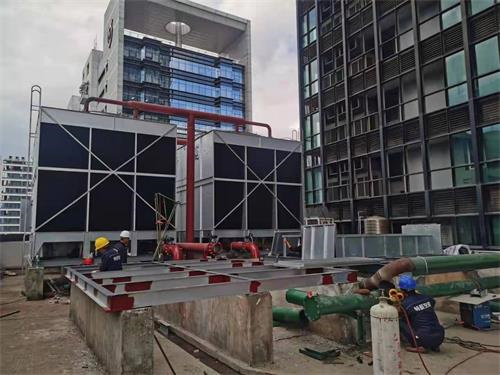 逆流閉式冷卻塔降噪實(shí)施方案(閉式冷卻塔噪聲治理),逆流型閉式冷卻塔廠